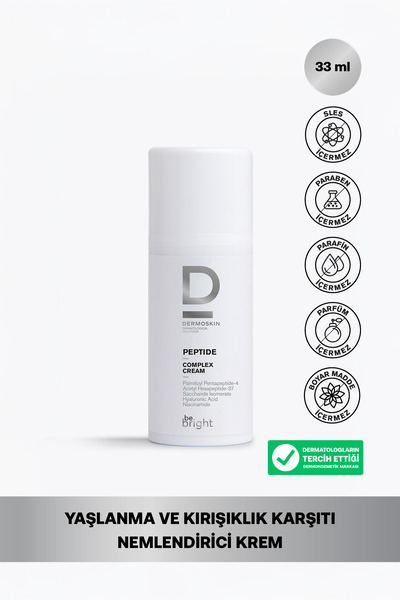 Dermoskin Be Bright Peptit Kompleks Krem | Yaşlanma ve Kırışıklık Karşıtı | N...