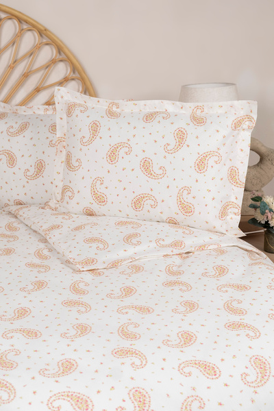 TRENDYOLMİLLA HOME Σετ Παπλωματοθήκη Διπλού Μεγέθους με Σχέδιο Σάλι Χωρίς Σεν...