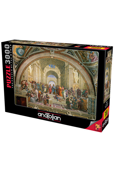 Anatolian Puzzle 3000 Parça Yapboz Puzzle - Atina Okulu 4933