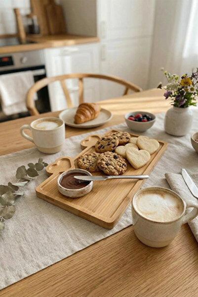 TRENDYOLMİLLA HOME Πιάτο παρουσίασης από μπαμπού TPHSS26TBK00006