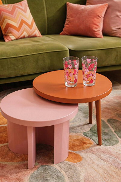 TRENDYOLMİLLA HOME Set of 2 570 Cc Glasses Tphss26Brd00002