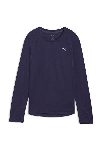 Puma Adulți; Femei; Tricouri; Slim-Longsleeve; violet; Puma Shuffle; S