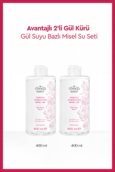 Otacı Makyaj Temizleyici Misel Su İkili Paket