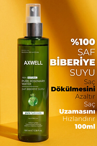 AXWELL Biberiye Suyu Dökülme Karşıtı ve Saç Uzamasını Destekleyici Saç Toniği...