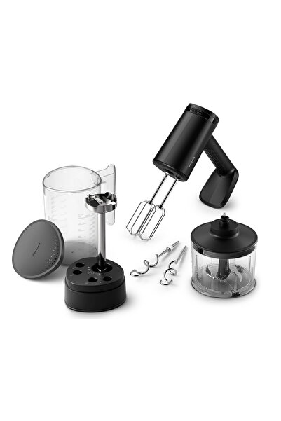 Philips Mixer de mana seria 5000, HR3781/10, 500W, 5 viteze plus functie turb...