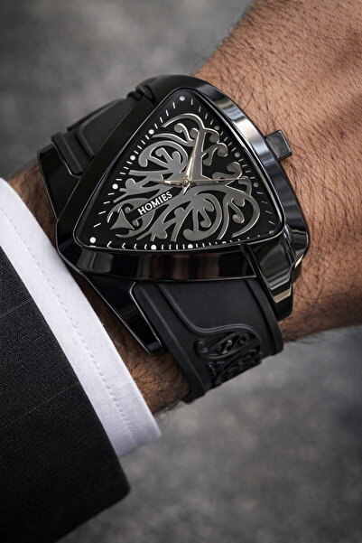 Homies Erkek Kol Saati Orjinal Hediyelik Kutusu ve Bileklik Hediyeli Yuvarlak...