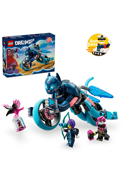 LEGO ® DREAMZzz™ Zoey’nin Kedi Motosikleti 71479 – 7 Yaş ve Üzeri  Yapım Seti...