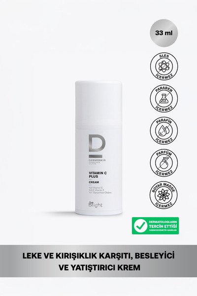 Dermoskin Be Bright Vitamin C Plus Krem | Leke Giderici | Nemlendirici Krem |...