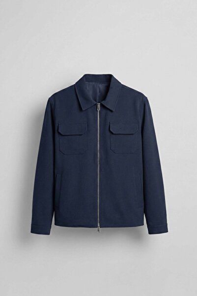 ablukaonline بدلة رجالية مريحة من الجيل الجديد باللون الأزرق الداكن