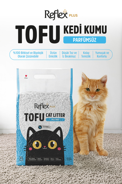Reflex Plus Kokusuz Tofu Kedi Kumu 7L