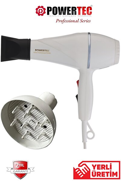 POWERTEC Tr-501+Professional Hair Dryer and Blow Dryer with Colorful Volume D...