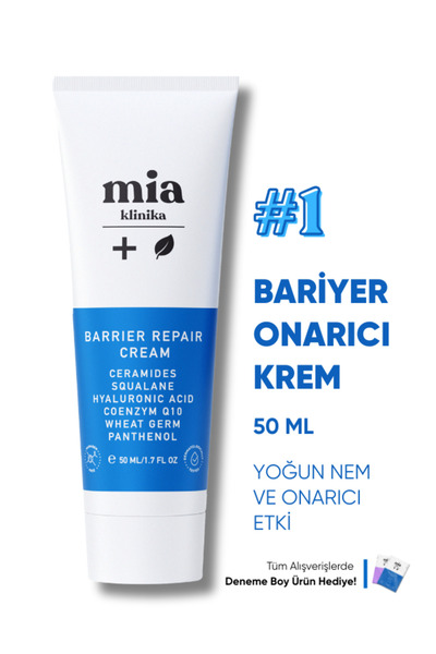 mia klinika Bariyer Güçlendirici Onarıcı Canlandırıcı Ve Nemlendirici Krem
