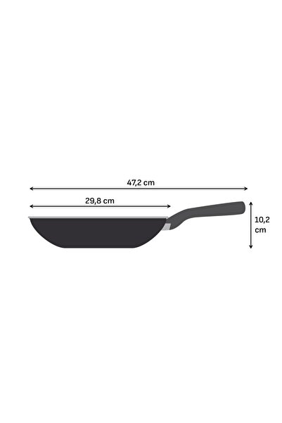 TEFAL Explore Fusion Core 9X Wok Tava -28 Cm