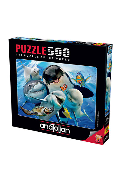 Anatolian Puzzle 500 Parça Yapboz Puzzle - Derinlerde Selfie 3585