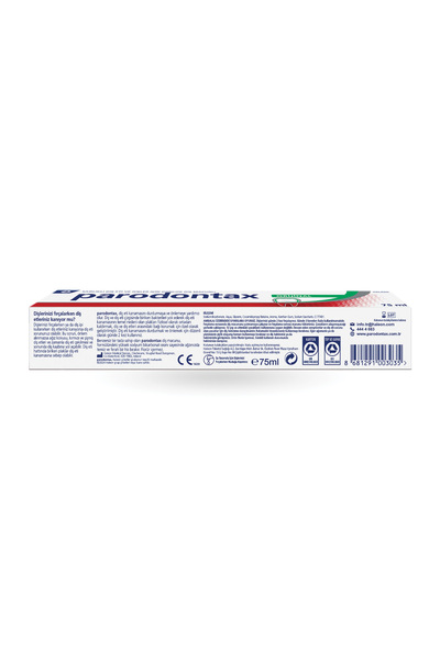 Parodontax Diş Macunu Original 75 ml X 3 Adet