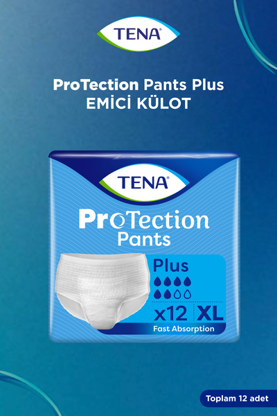 TENA ProTection Pants Plus Emici Külot 6 Damla XL – 12’li 1 Paket (12 Adet)