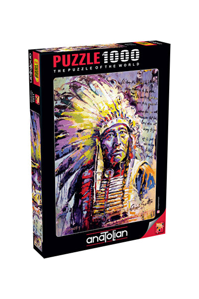 Anatolian Puzzle 1000 Parça Yapboz Puzzle - Şef Seattle 1104