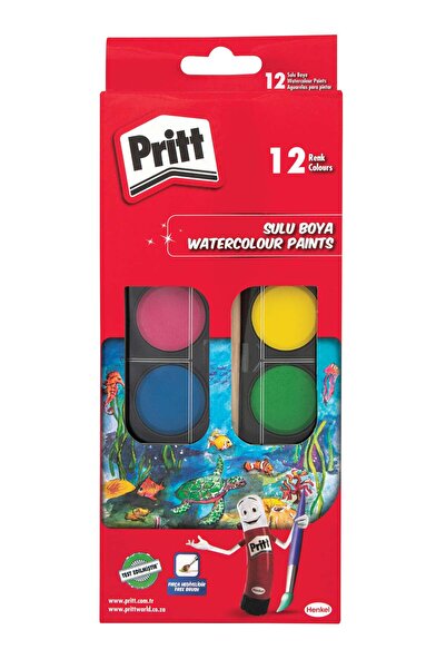 Pritt 12’li Sulu Boya – Büyük Tablet