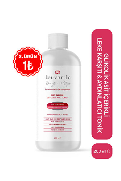 Jeuvenile Glikolik Asit Tonik – Leke Karşıtı & Aydınlatıcı Tonik