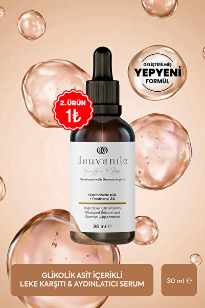 Jeuvenile %10 Niacinamide Serum – Ton Eşitleme & Uzun Süre Nem Desteği