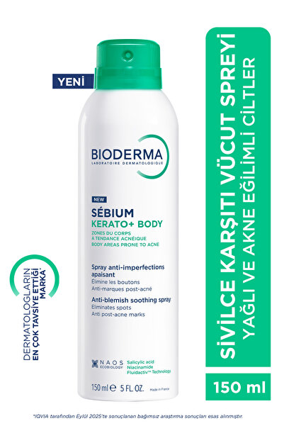 Bioderma Sebium Kerato+ Body Sivilce, Akne Lekesi Karşıtı Salisilik Asit Nias...