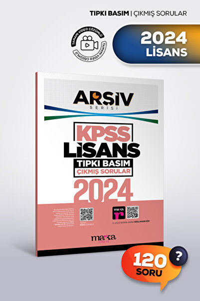 Marka Yayınları 2024 KPSS Lisans Tıpkı Basım Çıkmış Sorular | Arşiv Serisi