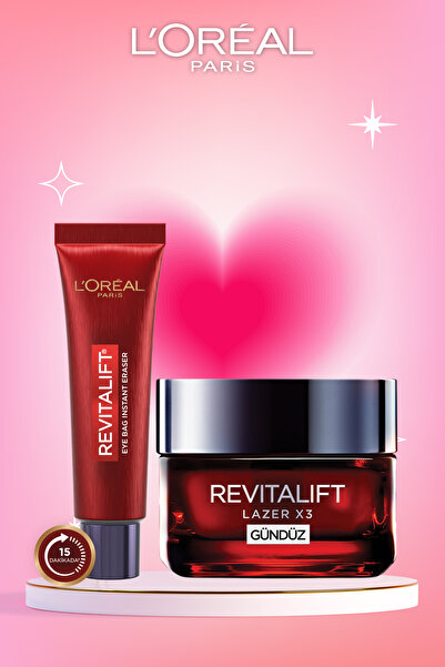 L'Oreal Paris Revitalift Lazer Eyebag Göz Altı Torbalarına Karşı Göz Kremi + ...