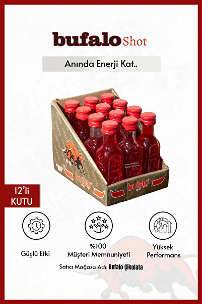 bufalo SHOT 12 Lİ KUTU