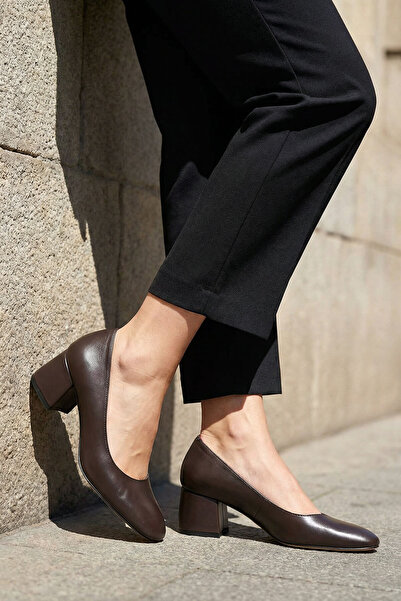 SOHO Kahve Kadın Klasik Topuklu Ayakkabı 20808