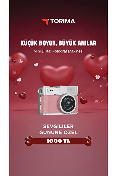 Torima Dijital Fotoğraf Makineleri Video Kamera Mini Anahtarlık 1080P CMR35 P...