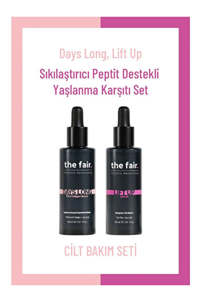 the fair. Kolajen Sıkılaştırıcı Peptit Destekli Yaşlanma Karşıtı Set