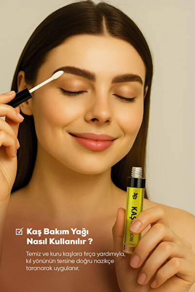 Arifoğlu Kaş Kirpik Bakım Yağı 20 ml Organik Argan Yağlı & Doğal E Vitaminli