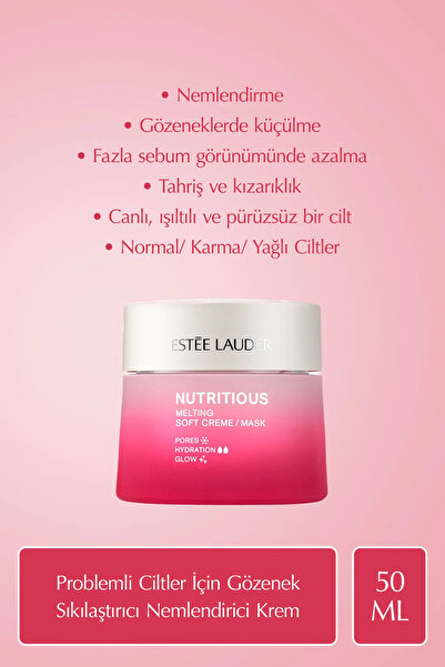 Estee Lauder Nemlendirici Krem - Nutritious Soft Creme Gözenek Sıkılaştırıcı,...
