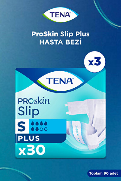 TENA Slip Plus Yetişkin Hasta Bezi Small 6 Damlacıklı 90 Adet