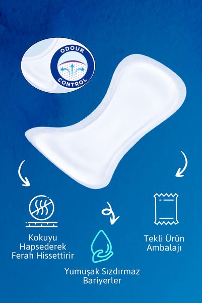 TENA Lady Super Mesane Pedi 5 Damla - 30'lu 2 Paket (60 Adet)