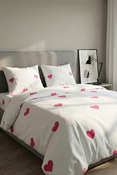 TRENDYOLMİLLA HOME Double Personality Easy-Iron-Bettwäsche-Set mit elastische...