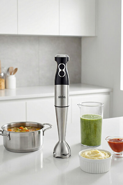 Sinbo Shb-7510 Hand Blender |   Stainless Steel Body, 2 Speed Adjustable
