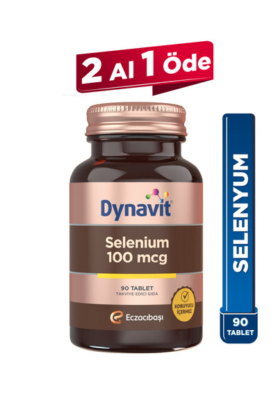 Dynavit Selenium 100 mcg 90 Tablet – Selenyum - Saç & Cilt