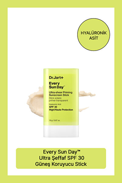 Dr.Jart+ Every Sun Day Ultra Şeffaf SPF 30 Güneş Koruyucu Stick 19GM/.67OZ