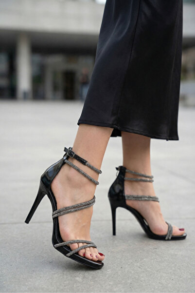 SOHO Black Women's Classic Heeled Shoes 21336