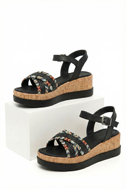 SOHO Черни дамски сандали 21330