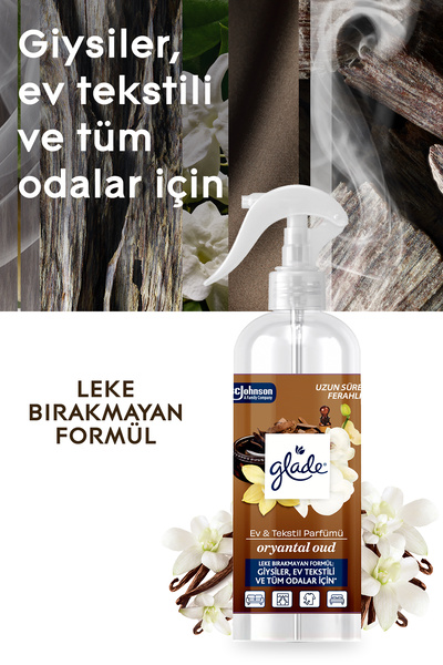 Glade Ev & Tekstil Parfümü Oryantal Oud 450 ml
