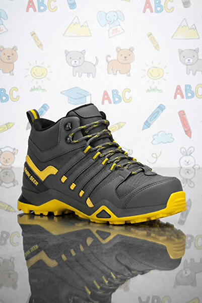 DARK SEER Kids DS Montana Füme Çocuk Outdoor Trekking Günlük Bot