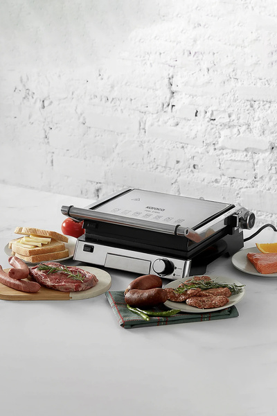 Karaca Biogranit 6 Dilim Kapasiteli Paslanmaz Çelik Izgara ve Tost Makinesi I...