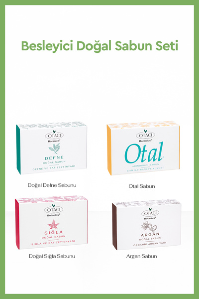 Otacı Besleyici Doğal Sabun Seti