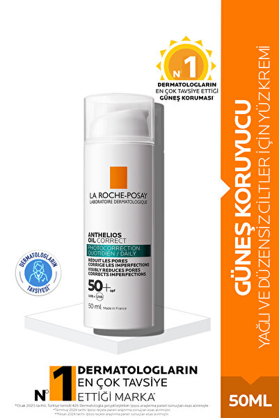 La Roche Posay Anthelios Oil Correct Spf+50 Yağlı Ve Akneye Eğilimli Ciltler ...