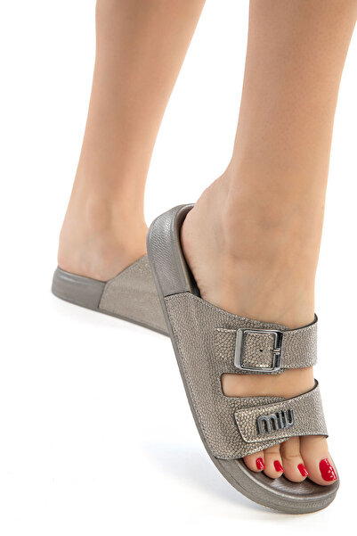 SOHO Platinaste ženske papuče 21399