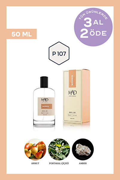 Mad Parfüm Mad P107 Selective 50 ml Kadın Parfüm | Oryantal & Fresh Notalar