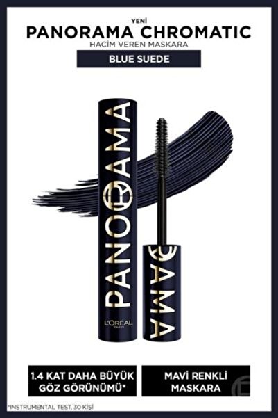 L'Oreal Paris Panorama Chromatic Maskara Blue Seudede