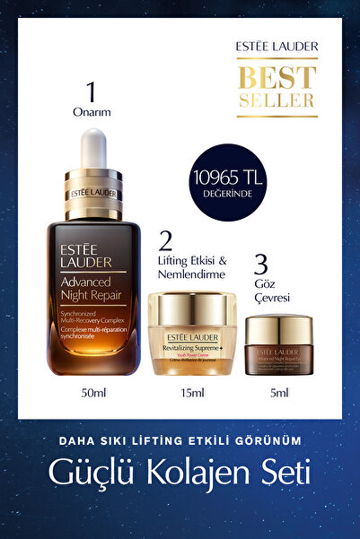 Estee Lauder Cilt Bakım Seti - Advanced Night Repair Serum 50ml Göz Kremi 5ml...